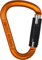 Aluminium Carabiner with Tri-Lock, PASSO-TRI