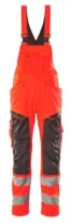 High Vis Bib & Brace with kneepad pockets