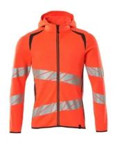 High Vis Hoodie with Zipper - Class 3
