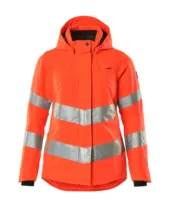 High Vis ladies fit winter jacket - Class 3