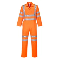 High Vis Polycotton Service Coverall - Class 3