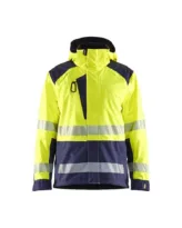 High Vis Shell Jacket w. Reflectors - Class 3