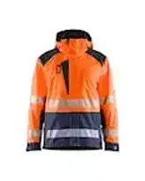 High Vis Shell Jacket w. reflectors - Class 3