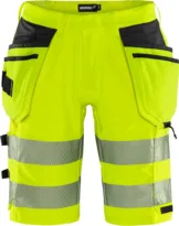 Bæredygtige High-vis håndværker shorts