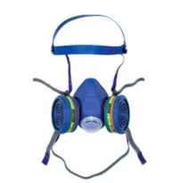 Twin-filter half mask